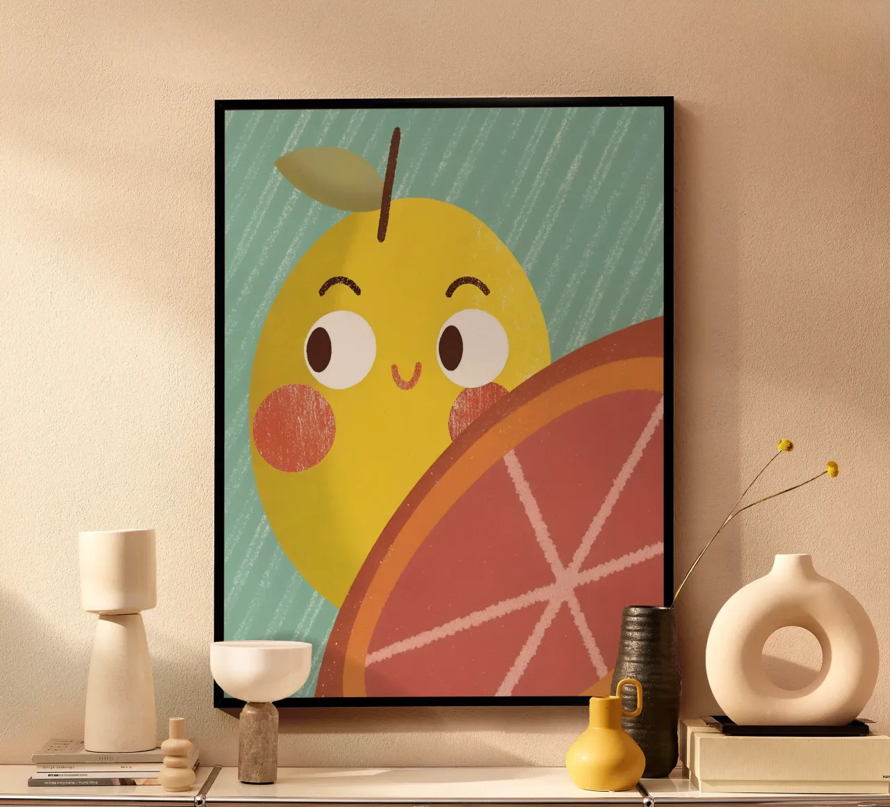 Allegro limone e arancia poster da LOYAL SHOP