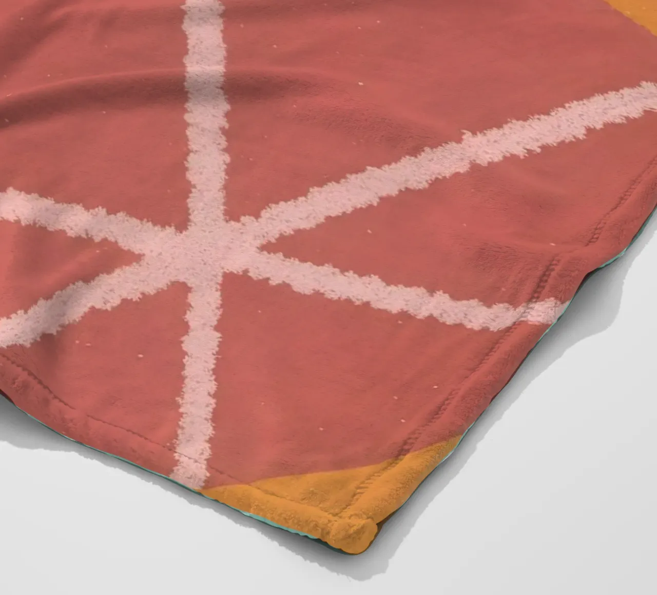 Allegro limone e arancia coperta in pile da LOYAL SHOP