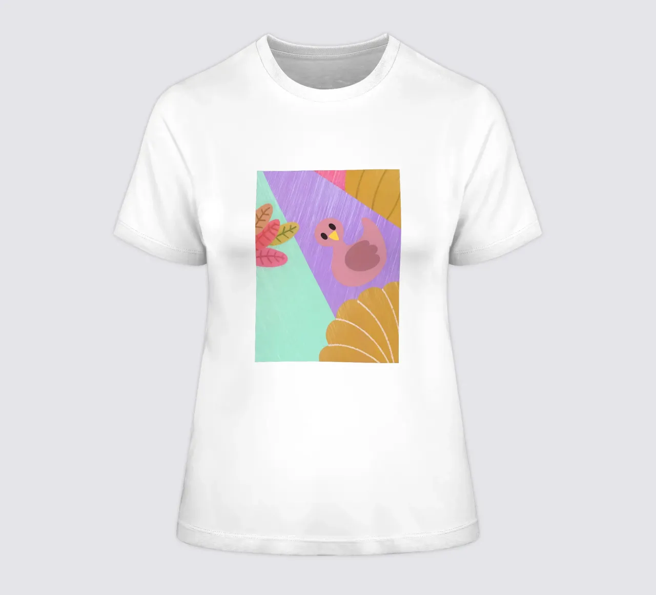 Allegro design autunnale t-shirt da donna da LOYAL SHOP
