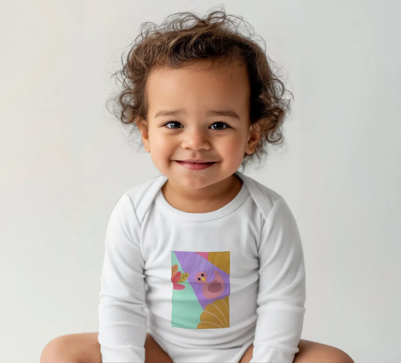 Allegro design autunnale body neonato maniche lunghe da LOYAL SHOP