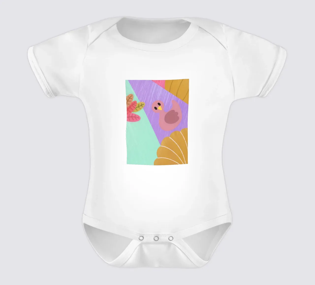 Allegro design autunnale body neonato maniche corte da LOYAL SHOP