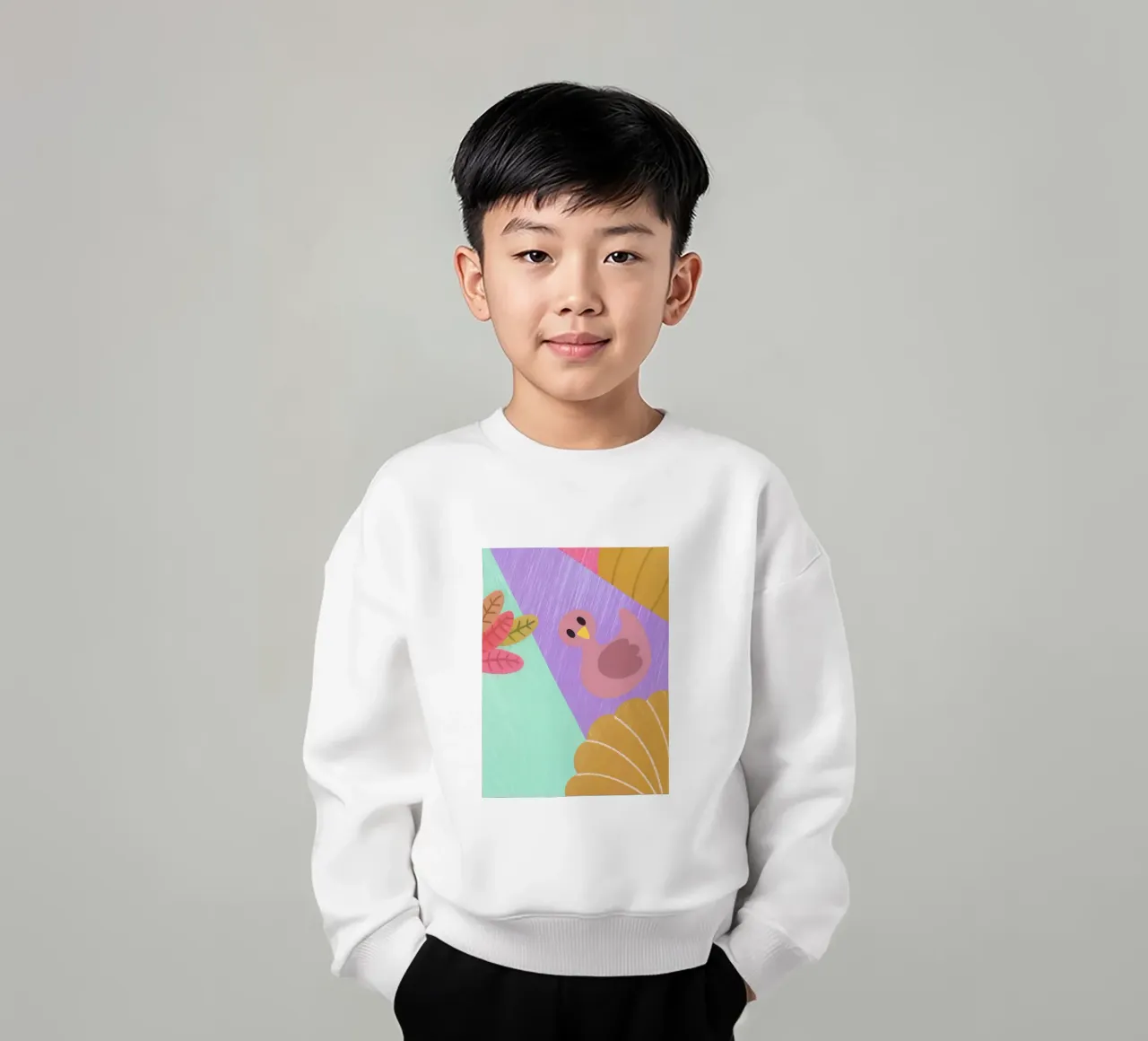 Allegro design autunnale felpa bambino da LOYAL SHOP