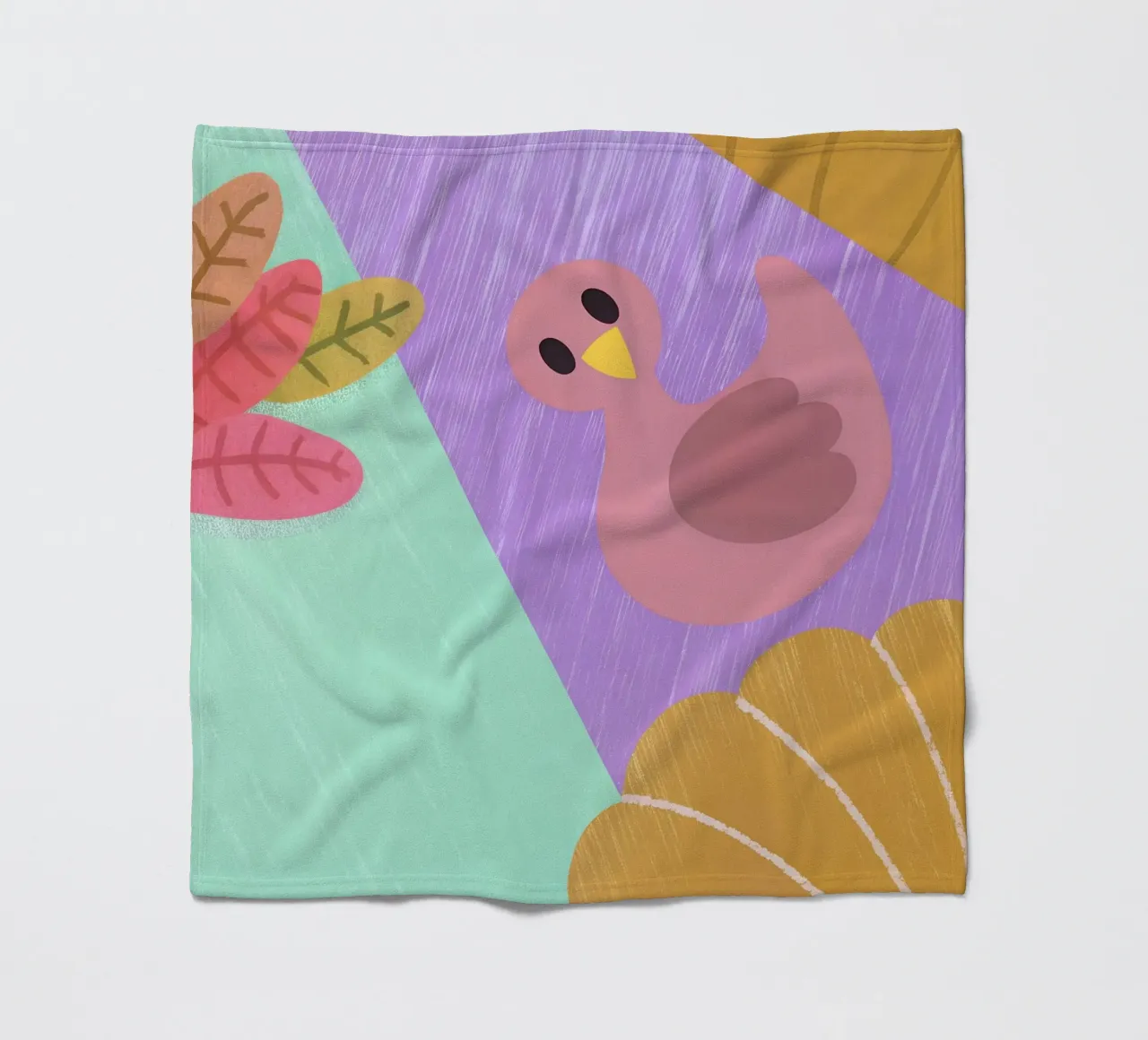 Allegro design autunnale coperta in pile da LOYAL SHOP