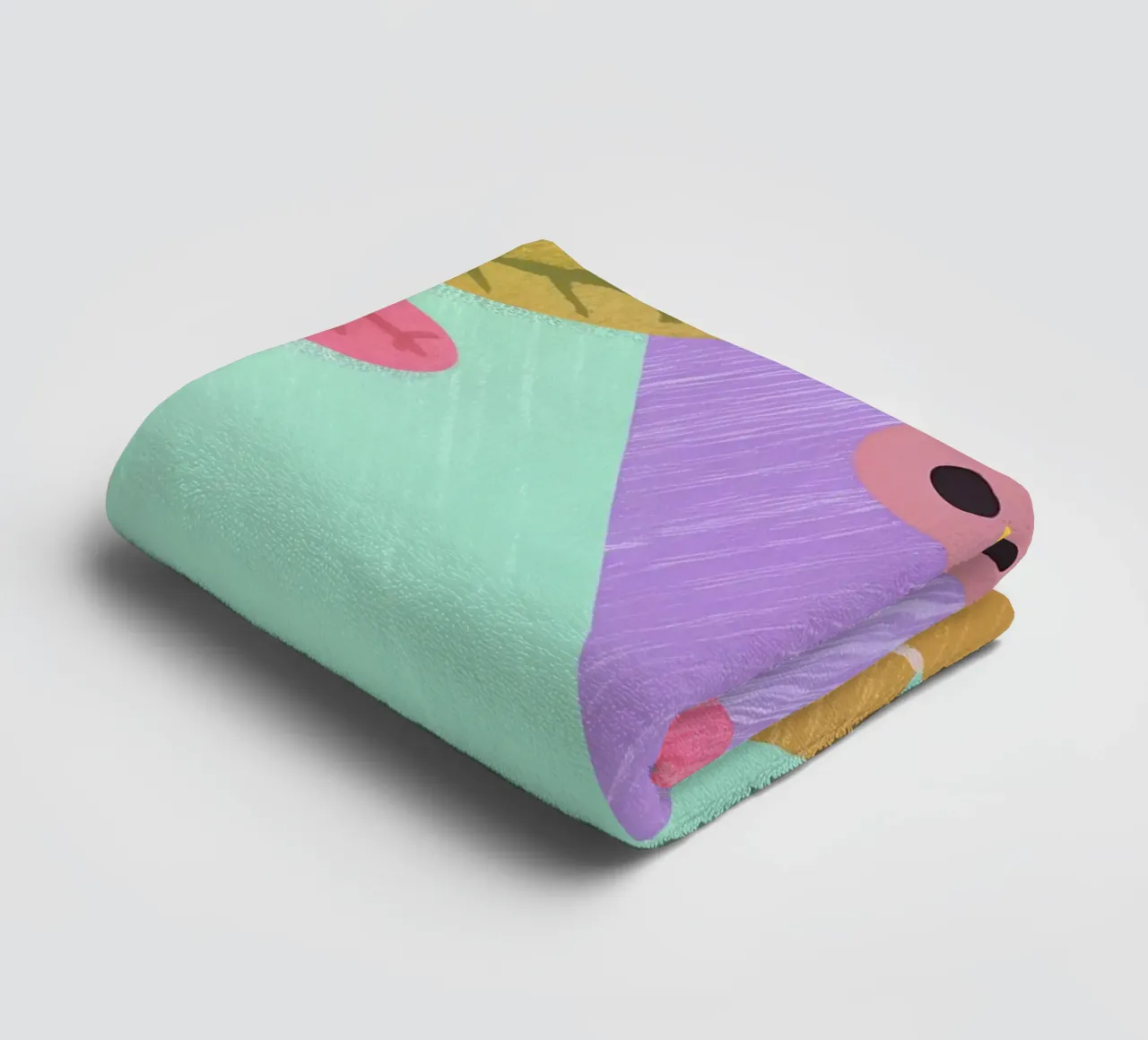 Design d'automne joyeux serviette de bain de LOYAL SHOP