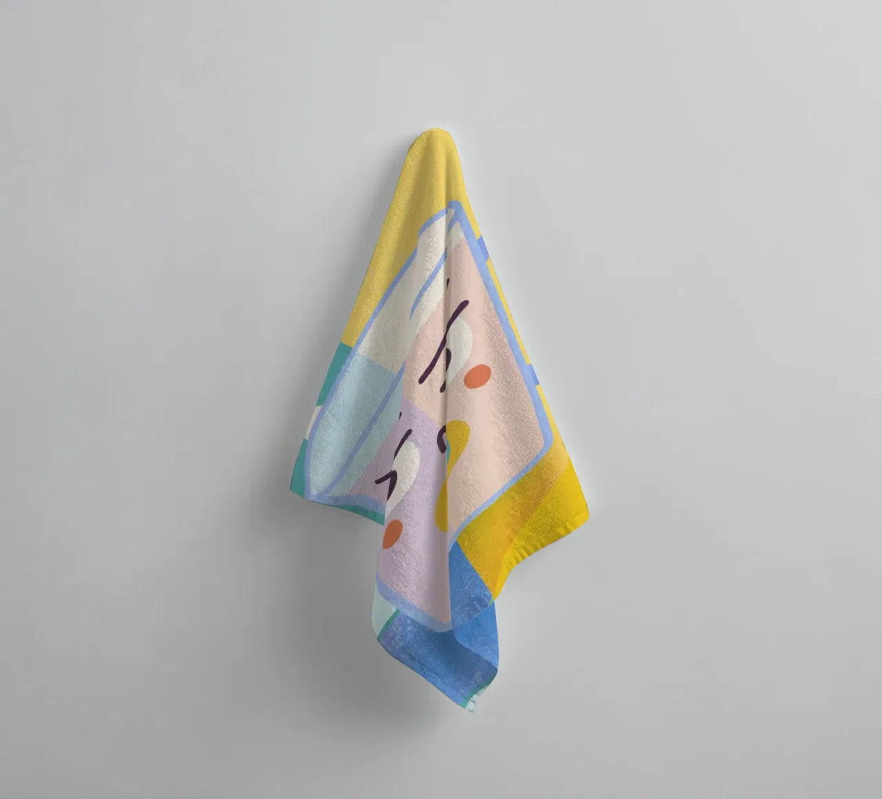 Unique and Funny Drink Characters towel by LOYAL SHOP
