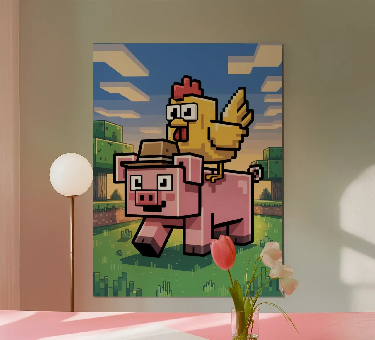 Minecraft carta hahnemühle da Fusion Frames Digital