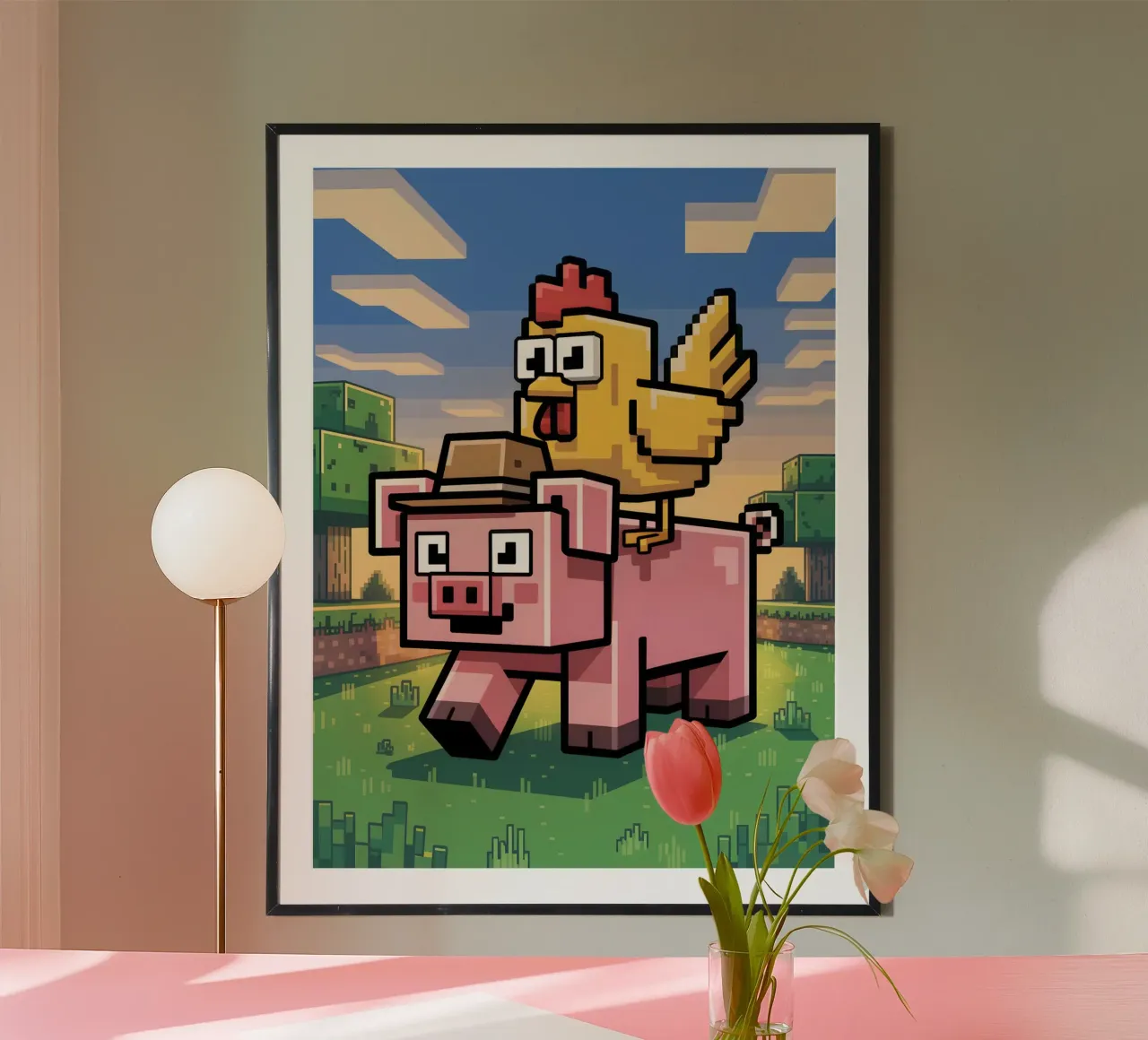 Minecraft carta hahnemühle da Fusion Frames Digital