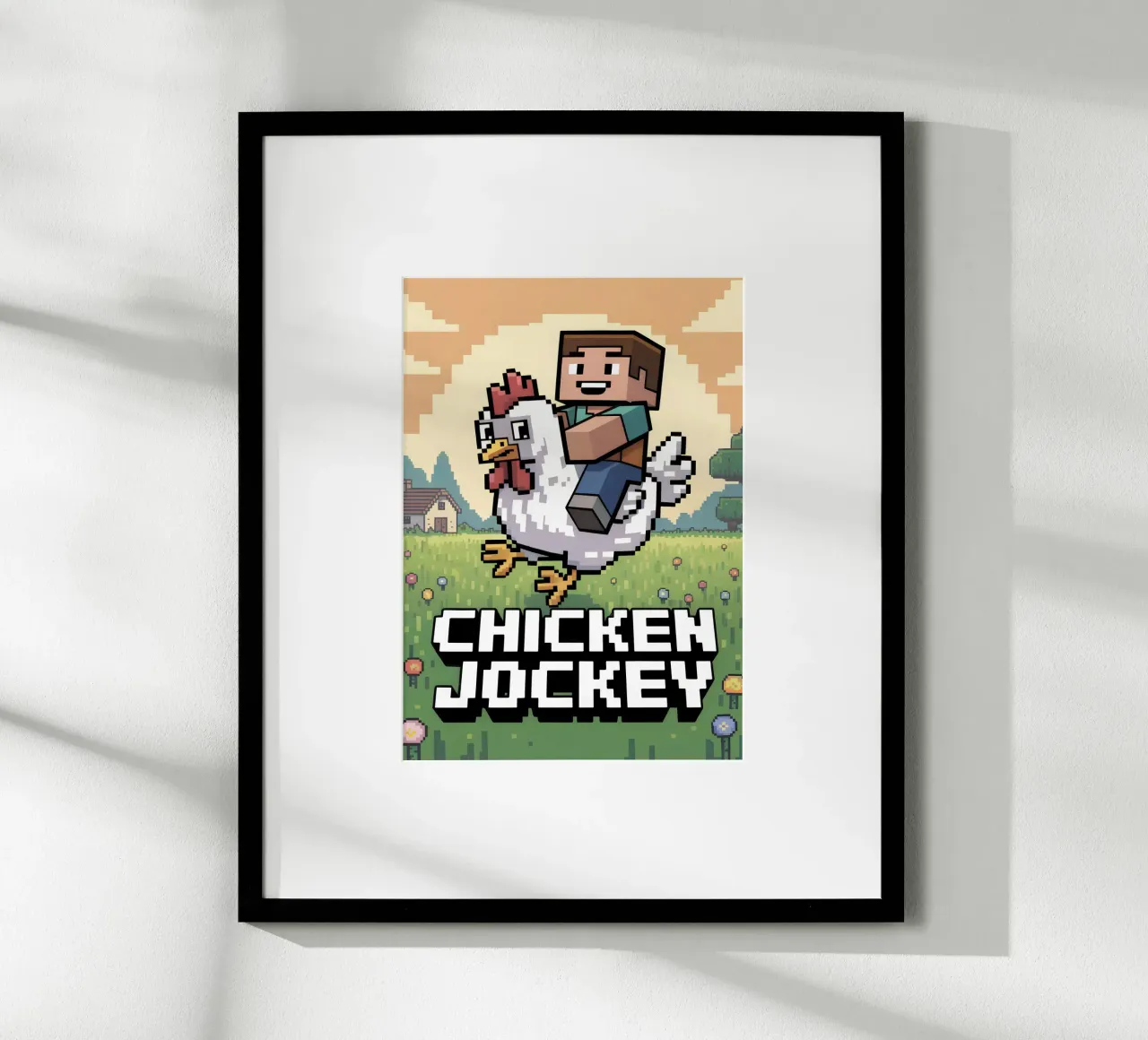 Minecraft carta hahnemühle da Fusion Frames Digital