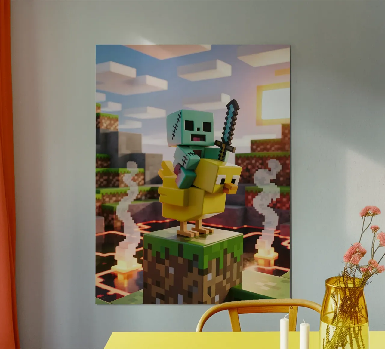 Minecraft carta hahnemühle da Fusion Frames Digital