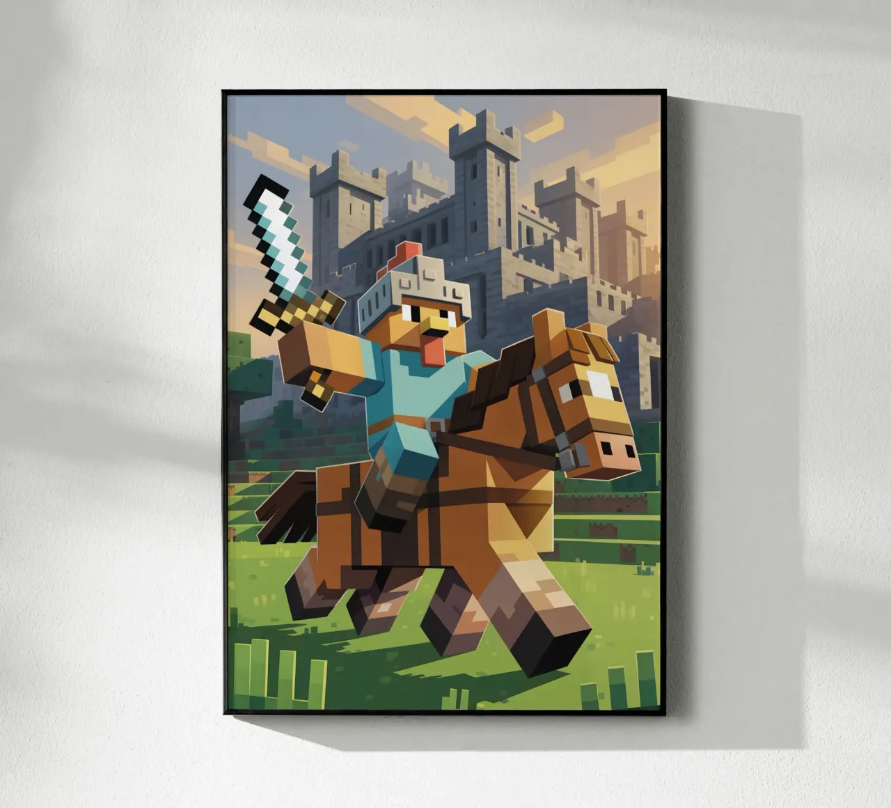 Minecraft plexiglass da Fusion Frames Digital