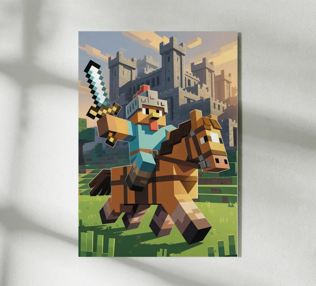 Minecraft plexiglass da Fusion Frames Digital