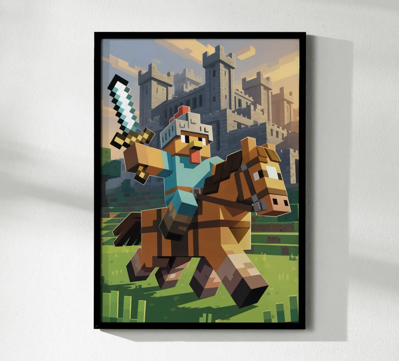 Minecraft carta hahnemühle da Fusion Frames Digital