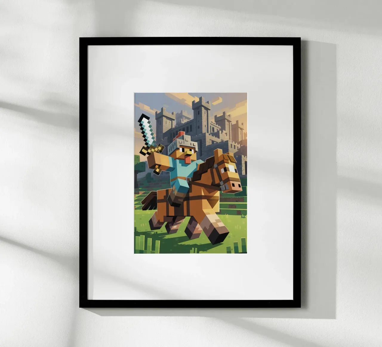 Minecraft carta hahnemühle da Fusion Frames Digital