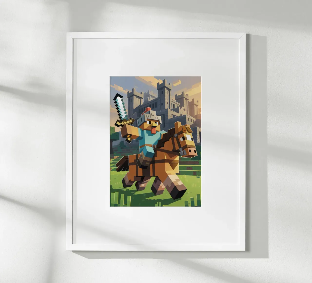 Minecraft carta hahnemühle da Fusion Frames Digital