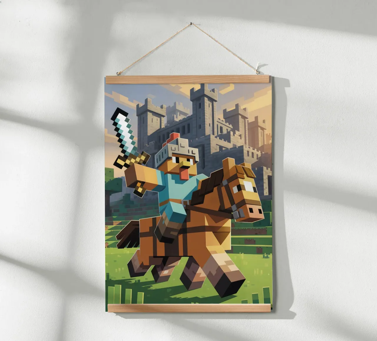 Minecraft carta hahnemühle da Fusion Frames Digital