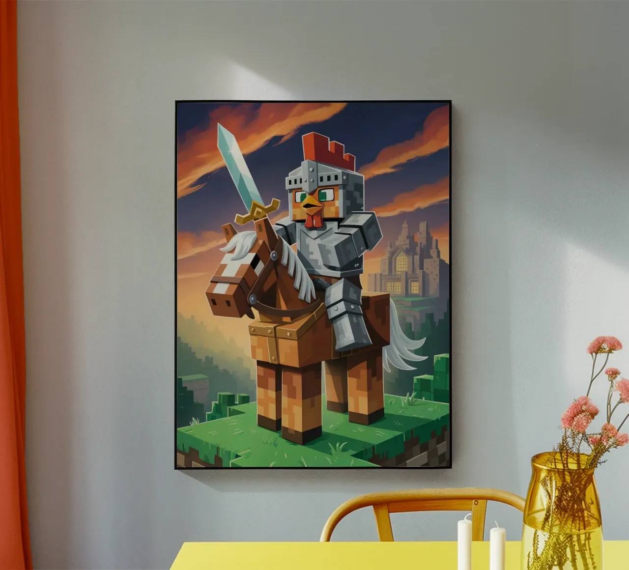 Minecraft plexiglass da Fusion Frames Digital