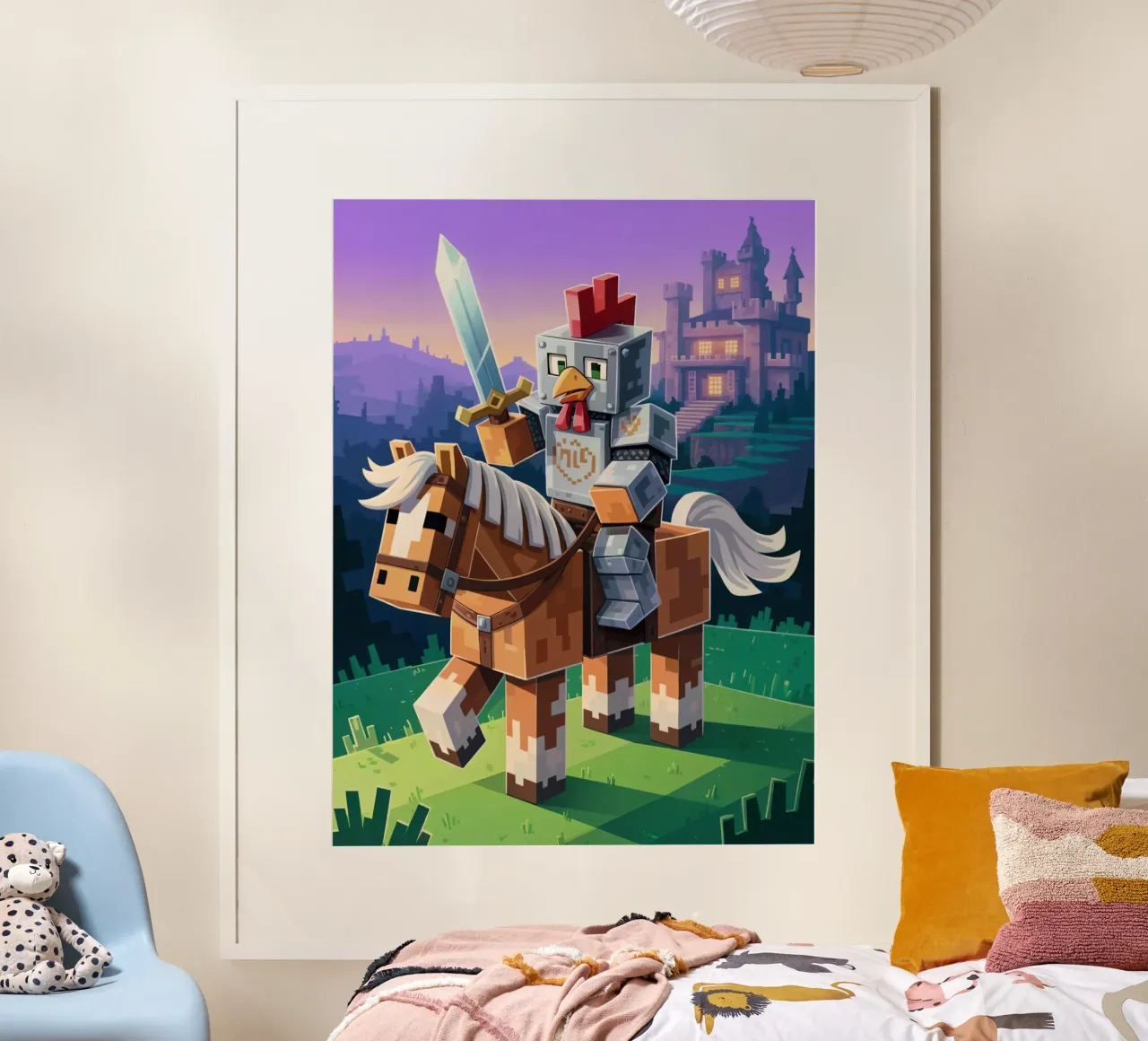 Minecraft carta hahnemühle da Fusion Frames Digital