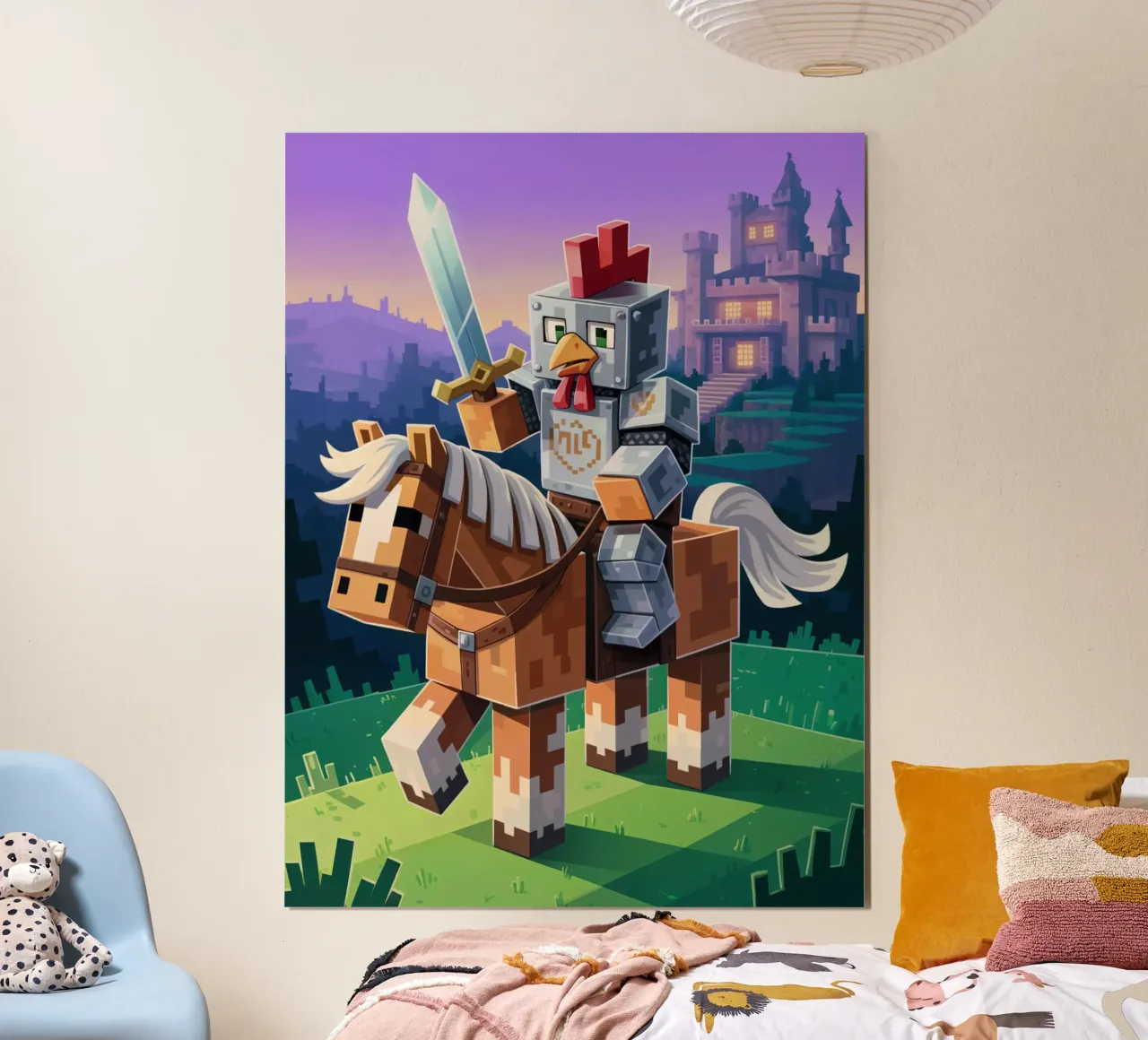 Minecraft carta hahnemühle da Fusion Frames Digital