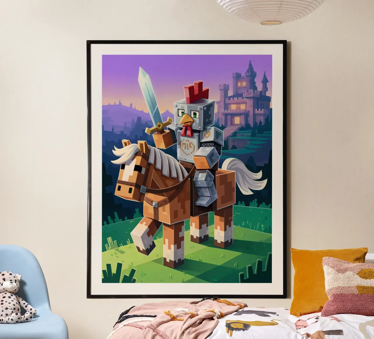 Minecraft carta hahnemühle da Fusion Frames Digital