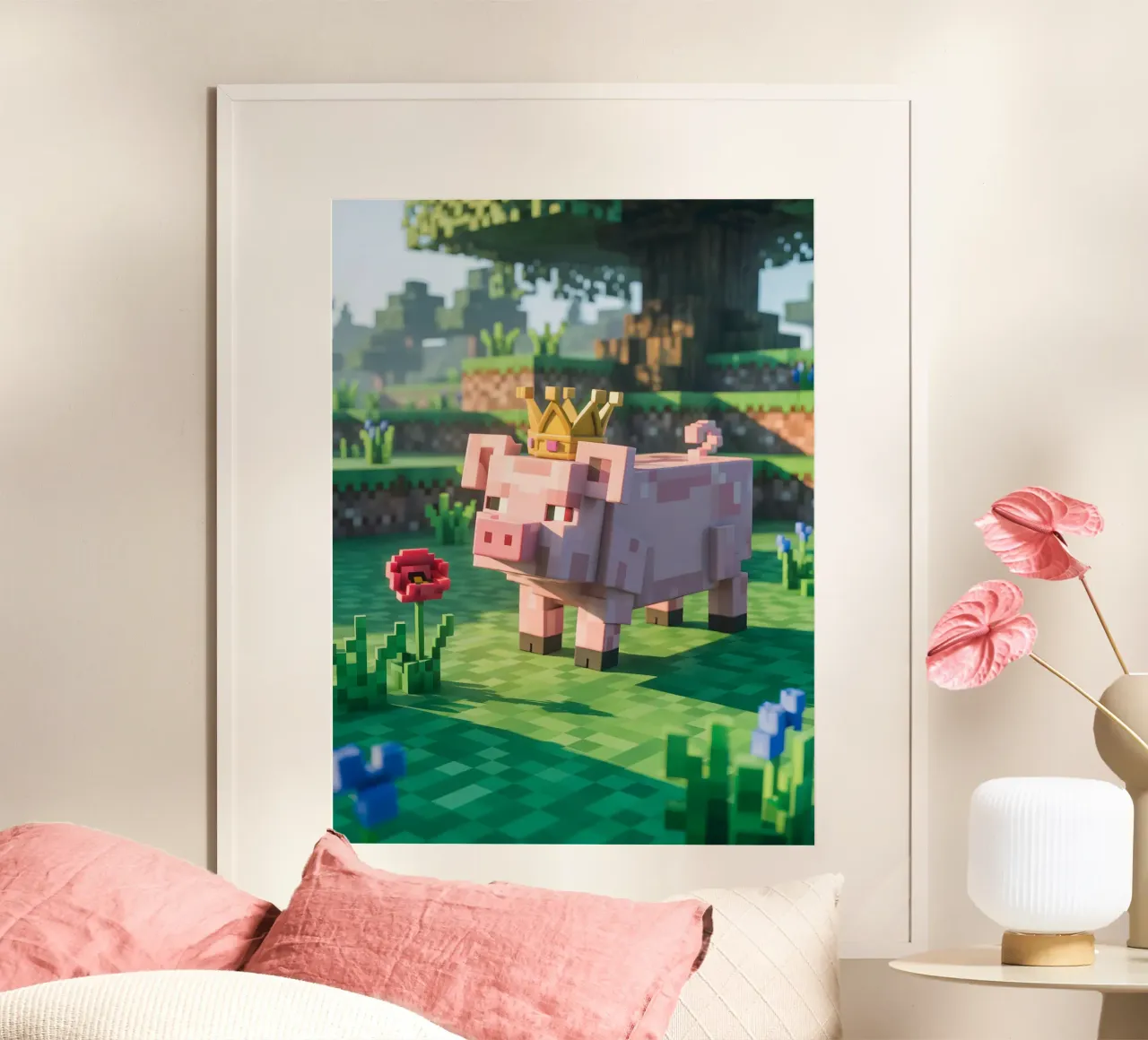 Minecraft carta hahnemühle da Fusion Frames Digital