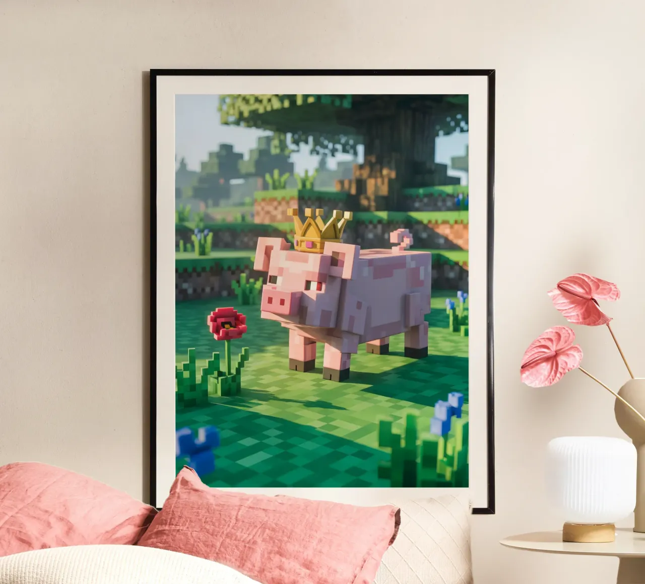 Minecraft carta hahnemühle da Fusion Frames Digital