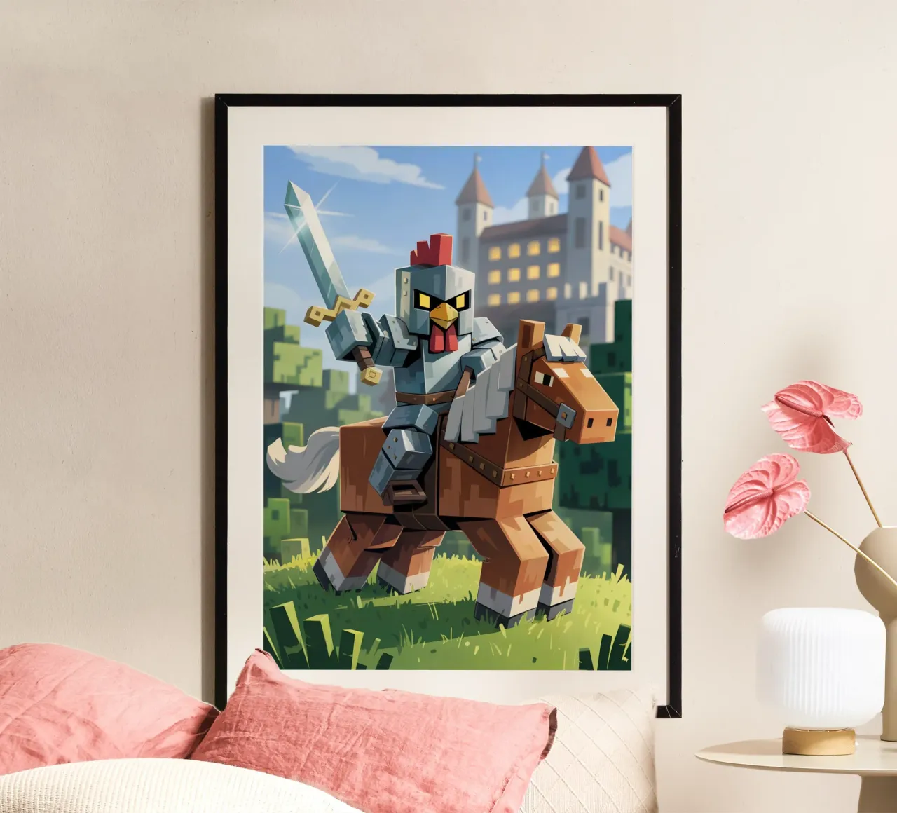 Minecraft carta hahnemühle da Fusion Frames Digital