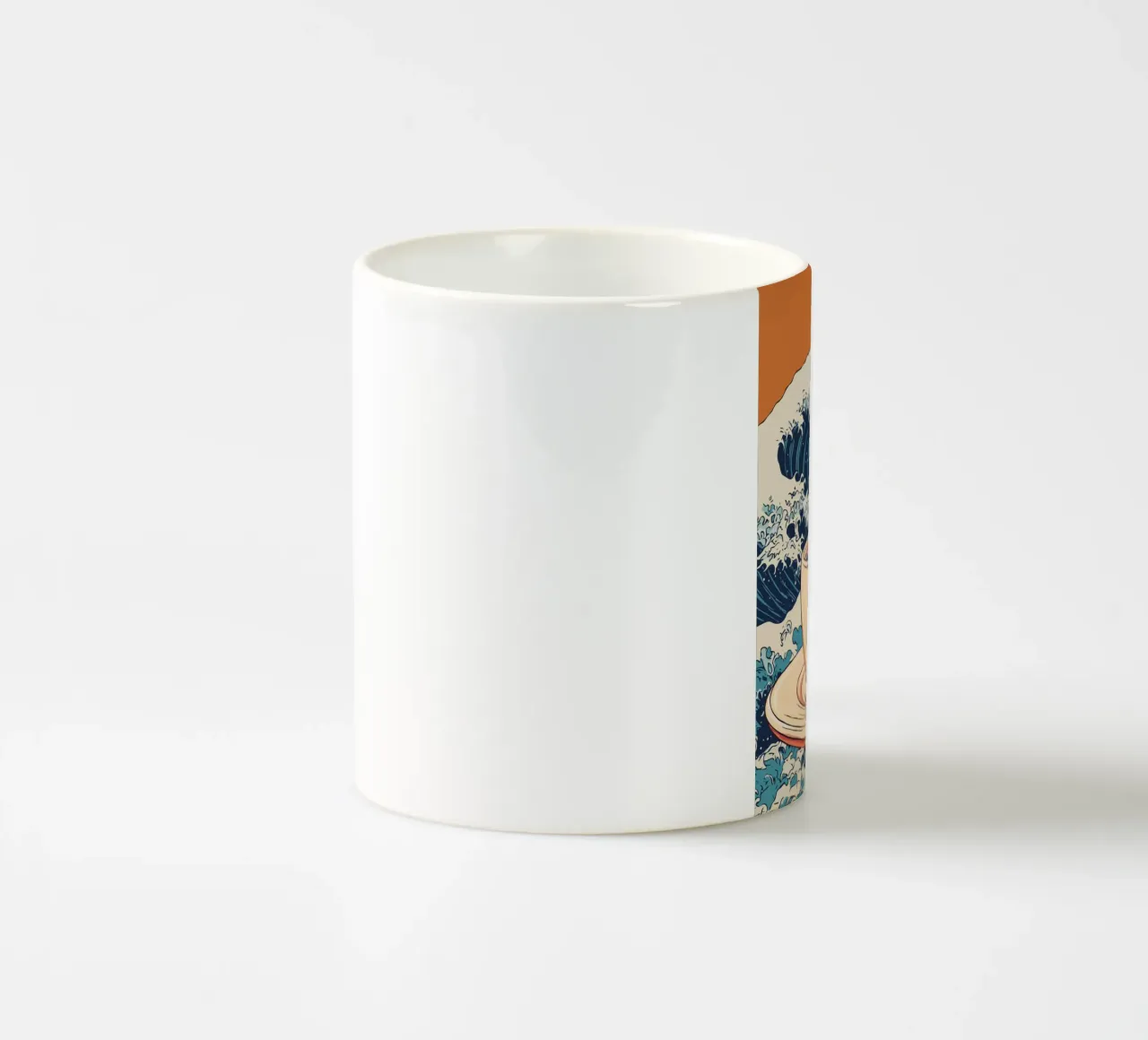 Coffee Wave tazza in ceramica da edsonramosart