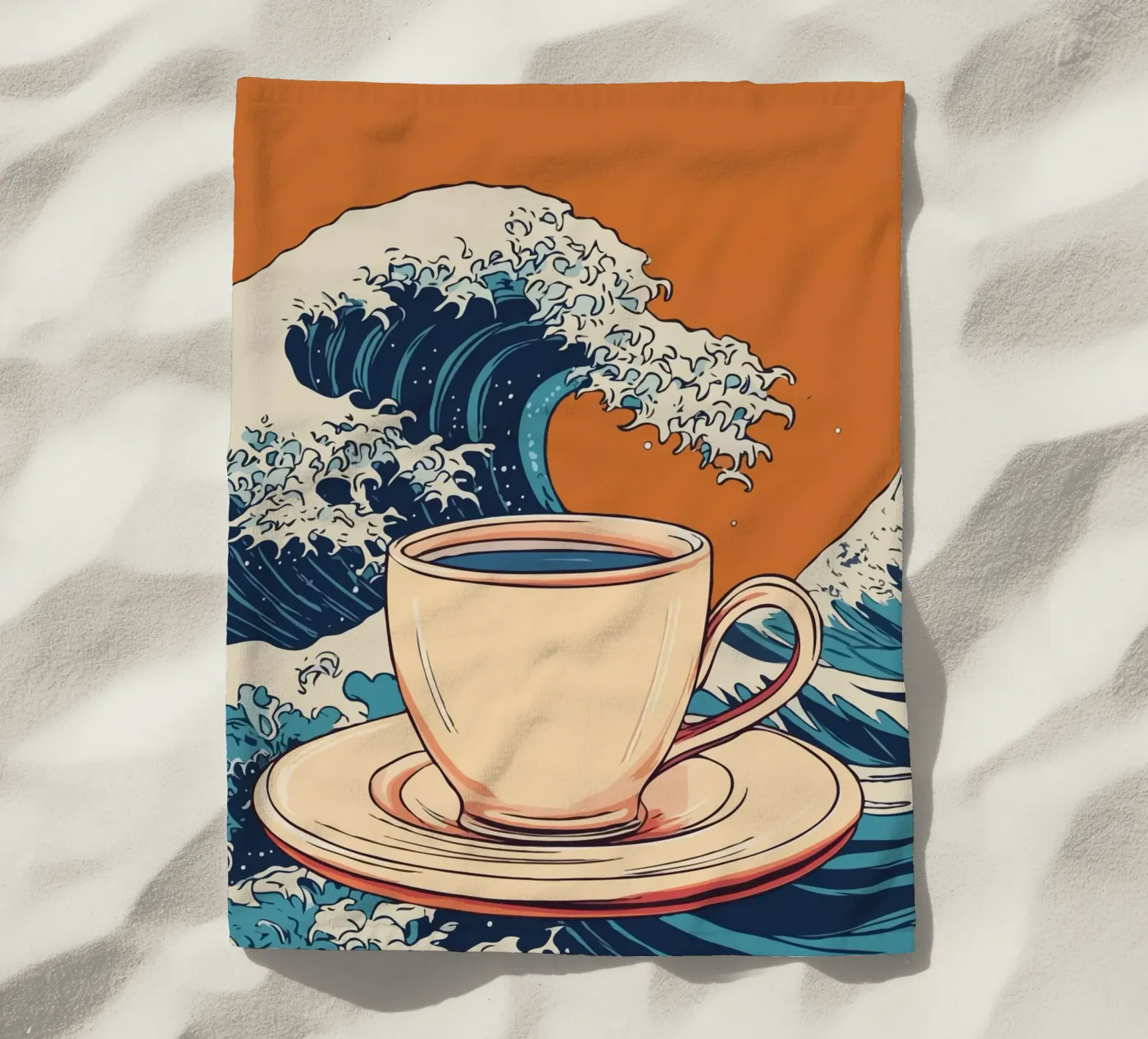 Coffee Wave telo mare da edsonramosart
