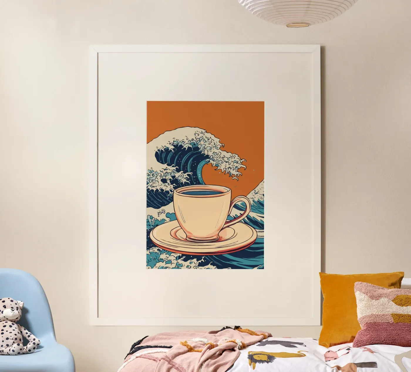 Coffee Wave poster da edsonramosart