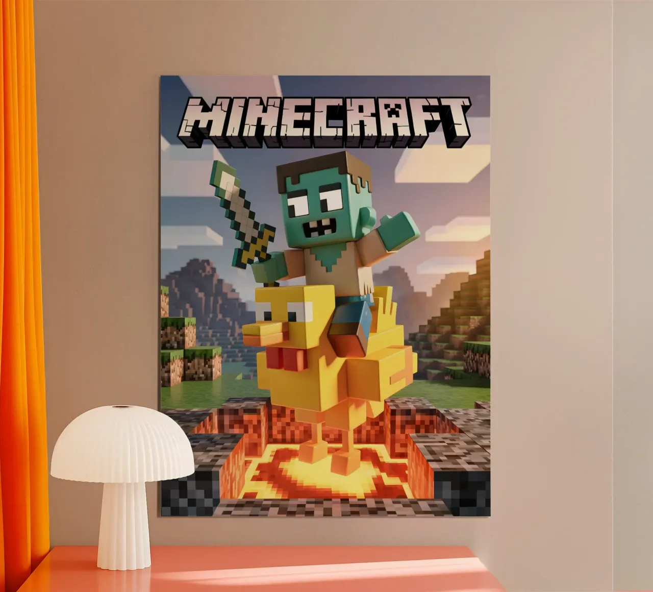 Minecraft carta hahnemühle da Fusion Frames Digital
