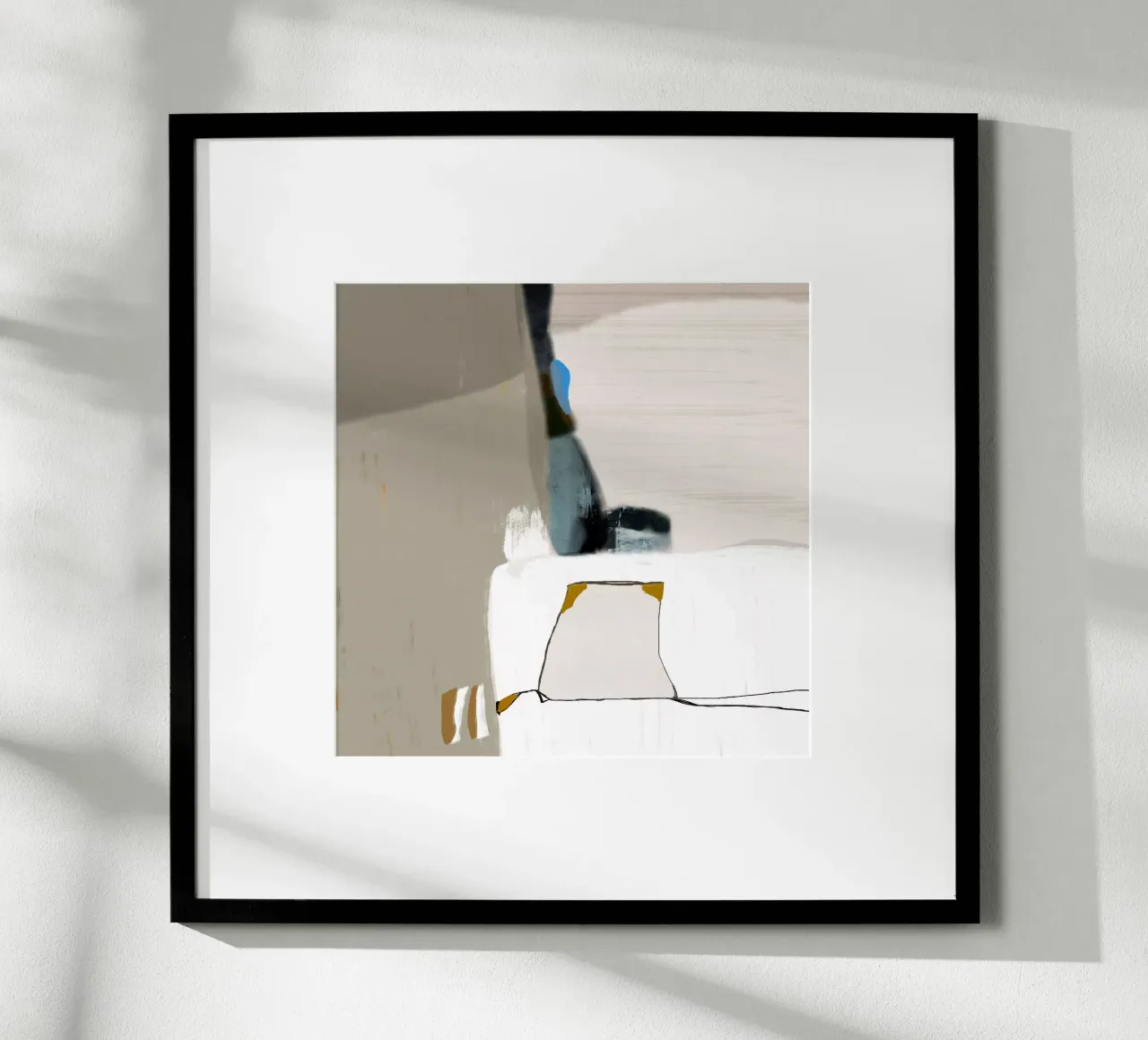 Hanging Around poster con telaio in alluminio da RobertoMoroArt