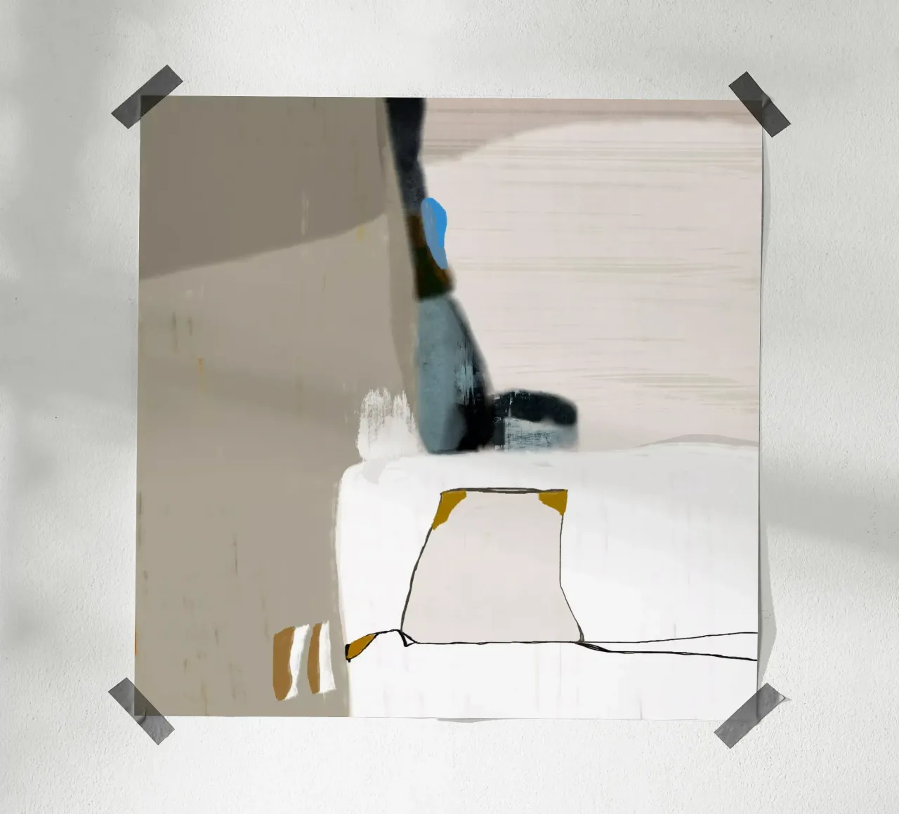 Hanging Around poster da RobertoMoroArt