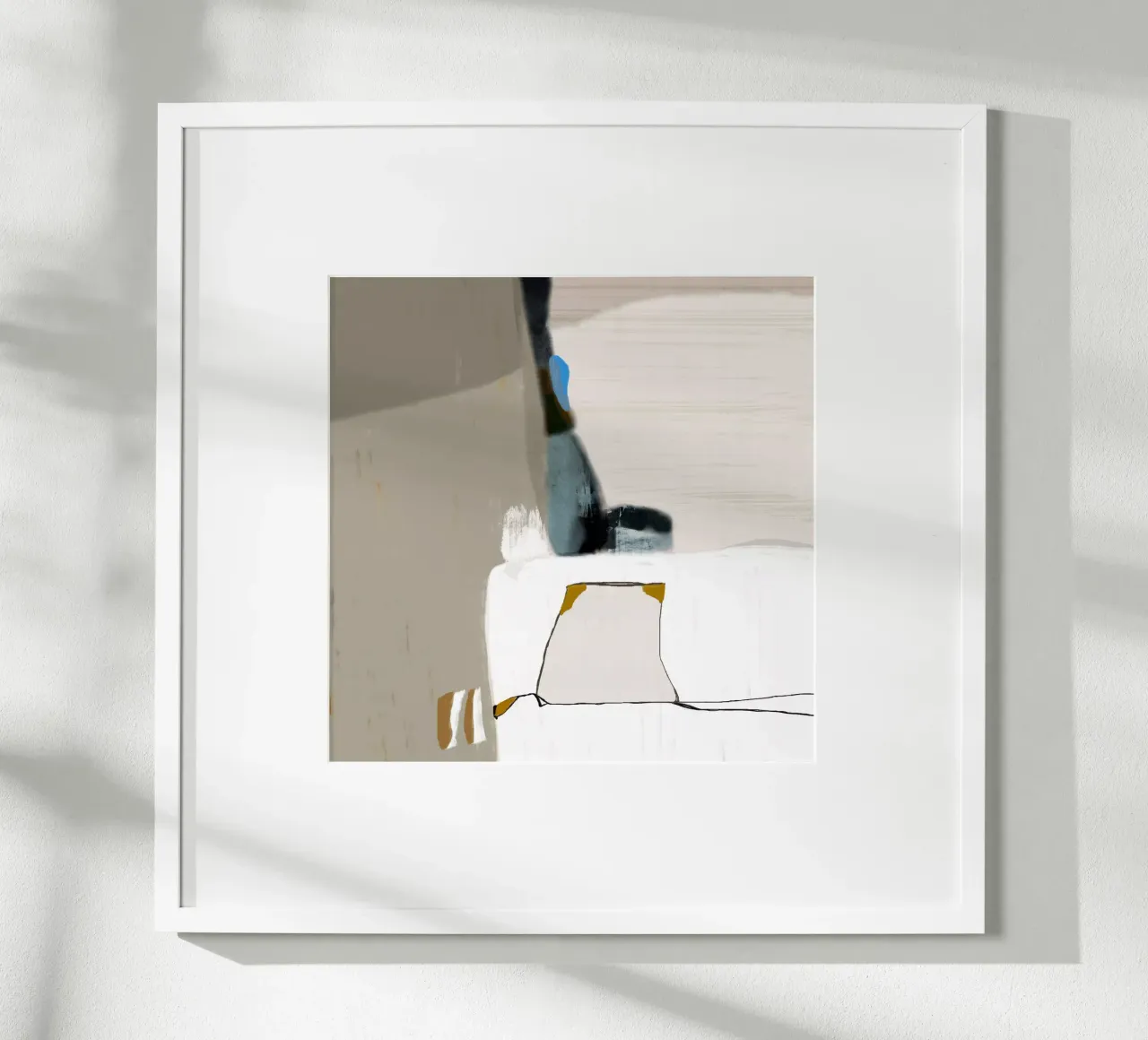 Hanging Around poster con telaio in alluminio da RobertoMoroArt