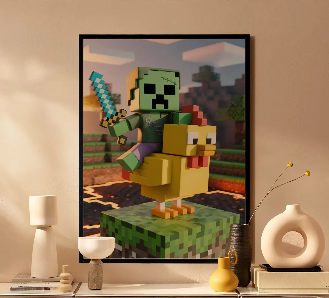 Minecraft carta hahnemühle da Fusion Frames Digital
