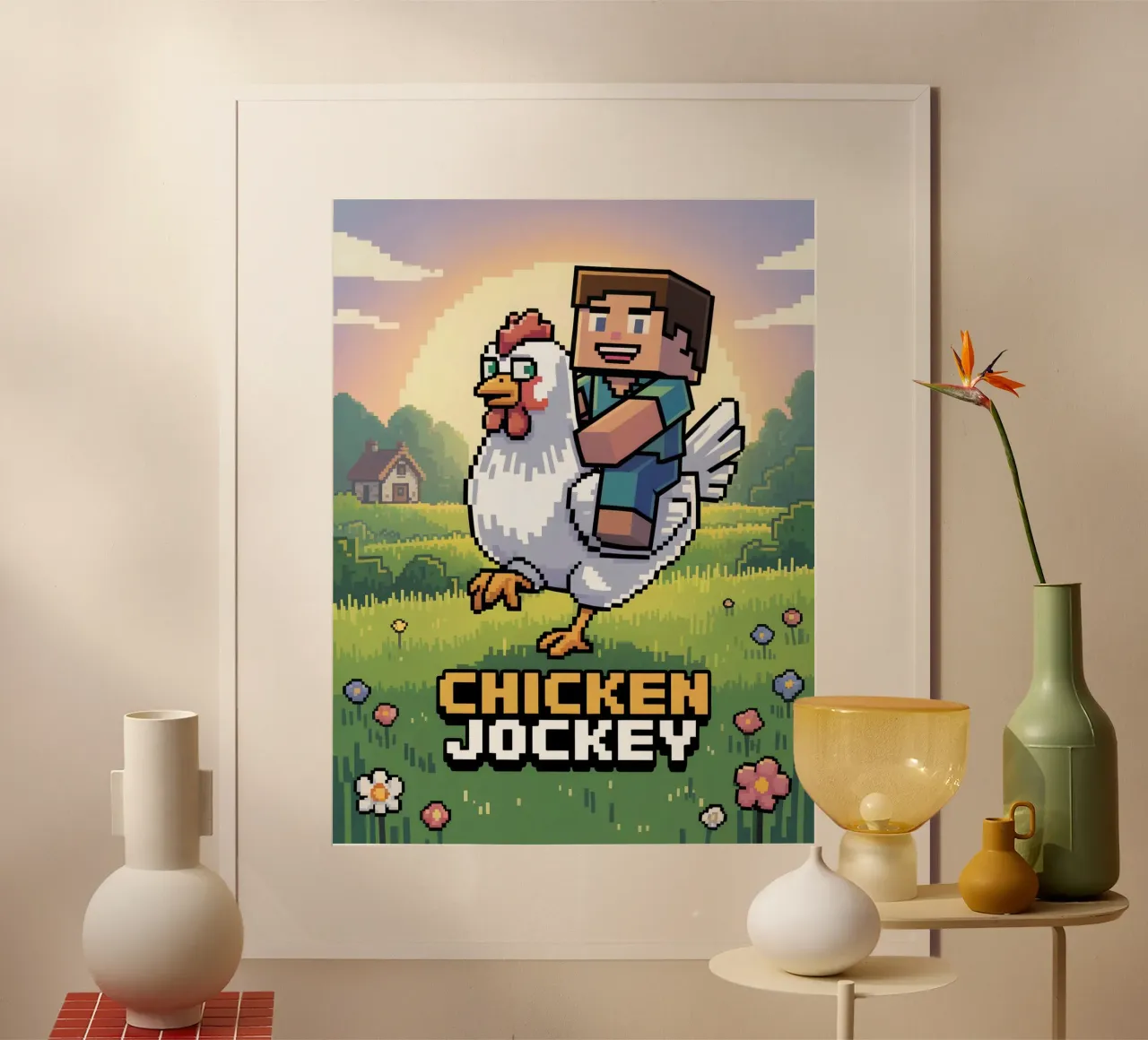 Minecraft carta hahnemühle da Fusion Frames Digital