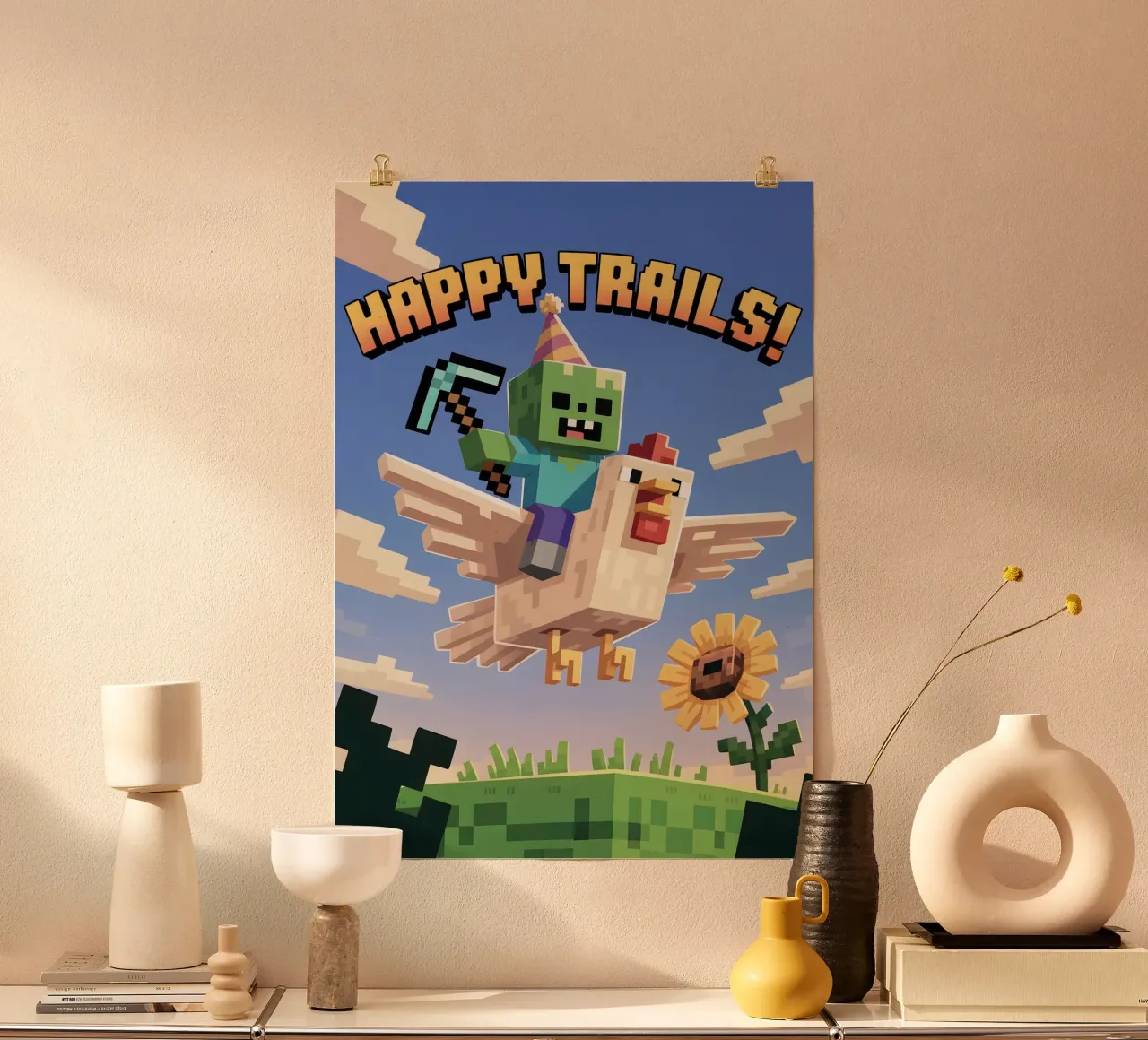 Minecraft carta hahnemühle da Fusion Frames Digital