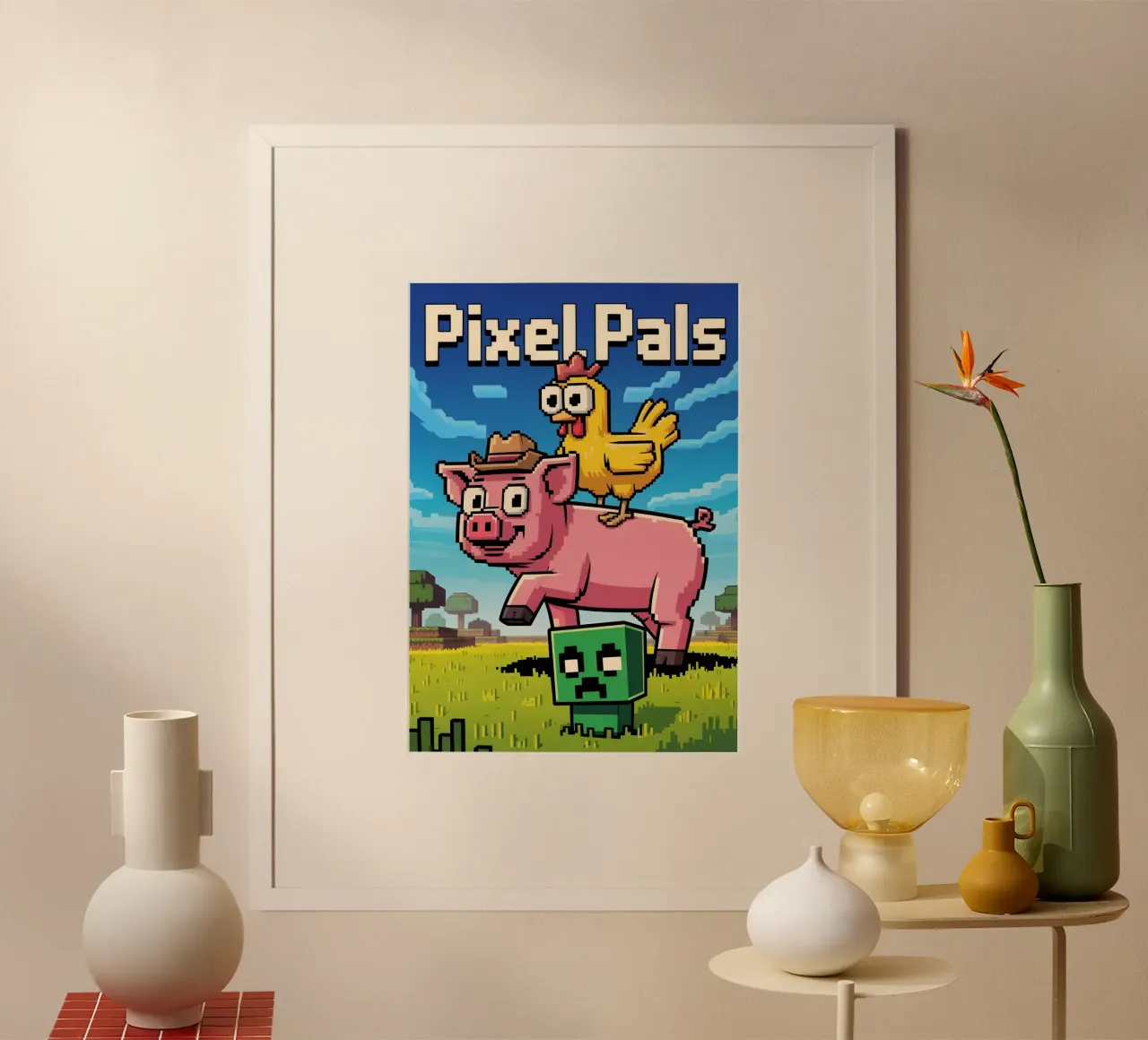 Minecraft carta hahnemühle da Fusion Frames Digital