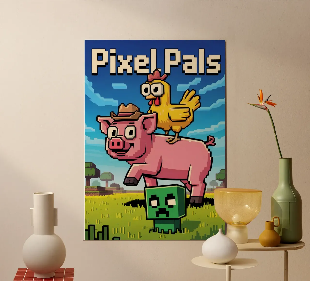 Minecraft carta hahnemühle da Fusion Frames Digital