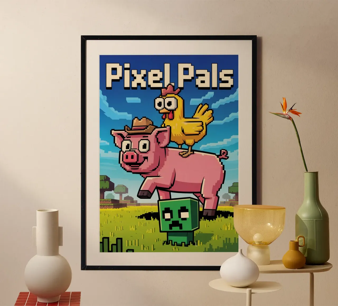 Minecraft carta hahnemühle da Fusion Frames Digital