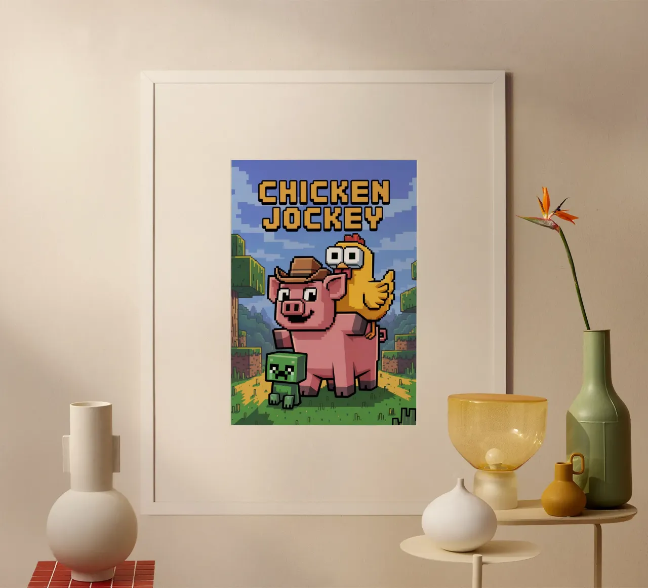 Minecraft carta hahnemühle da Fusion Frames Digital