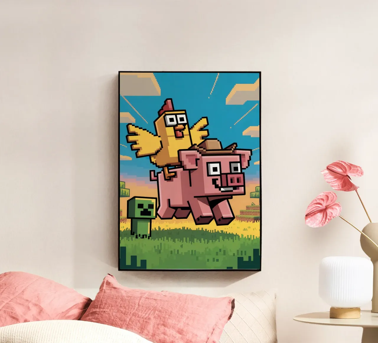 Minecraft plexiglass da Fusion Frames Digital
