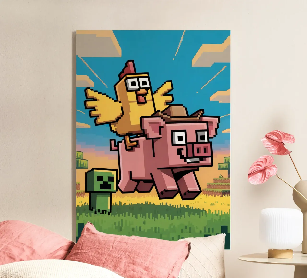 Minecraft plexiglass da Fusion Frames Digital