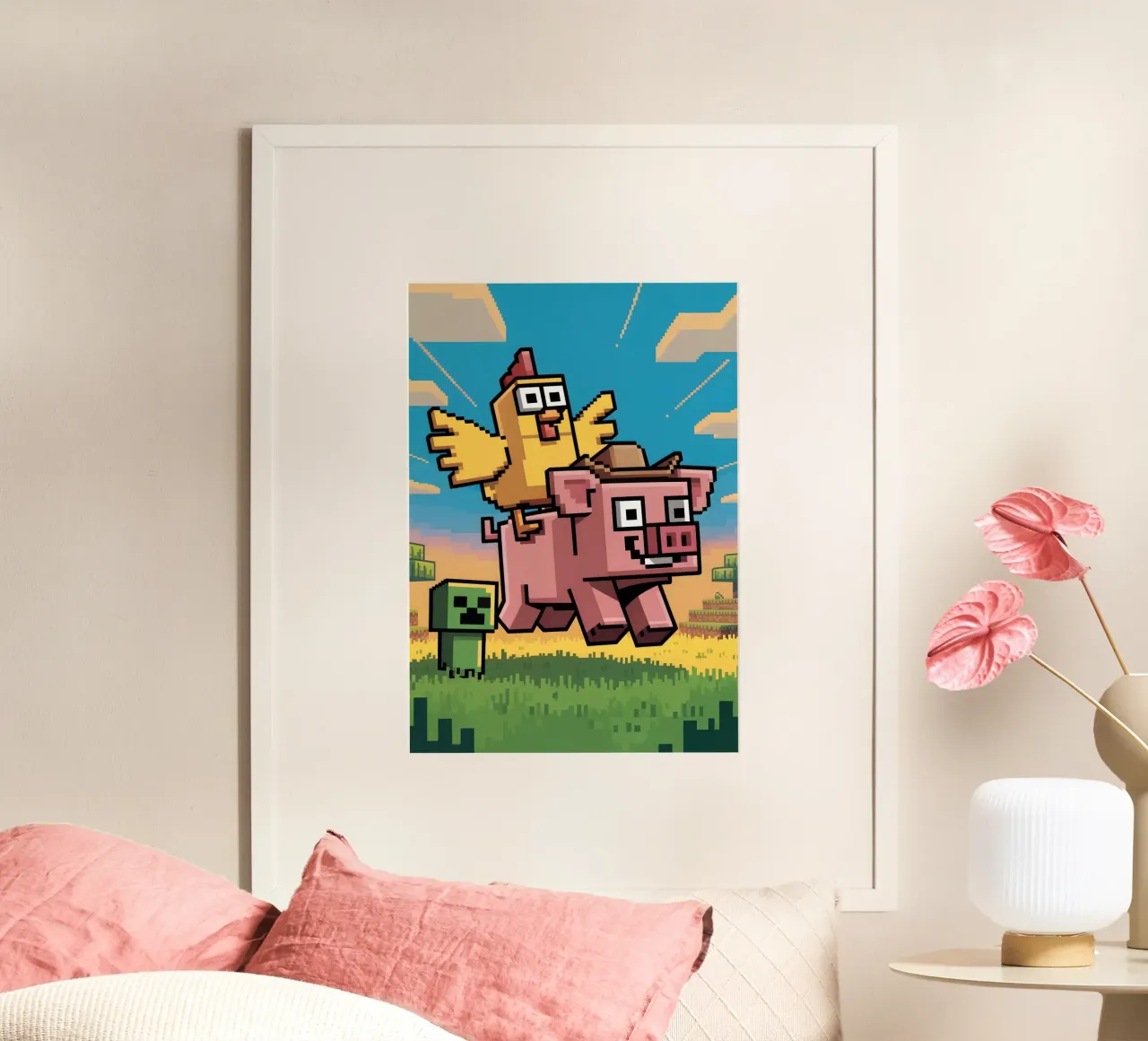Minecraft carta hahnemühle da Fusion Frames Digital