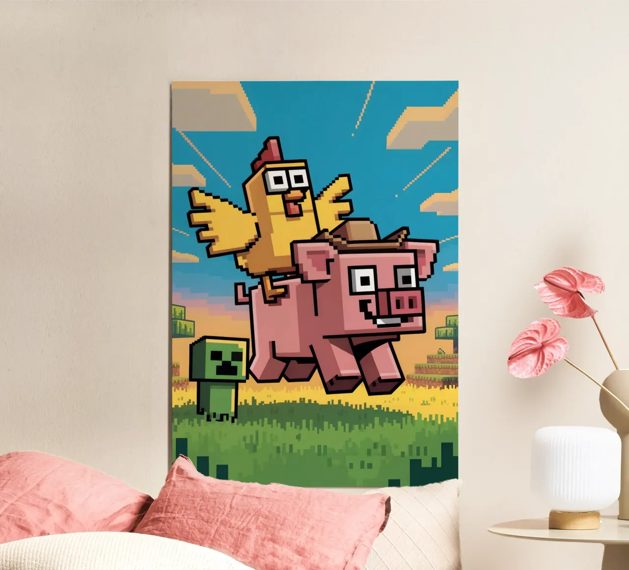 Minecraft carta hahnemühle da Fusion Frames Digital