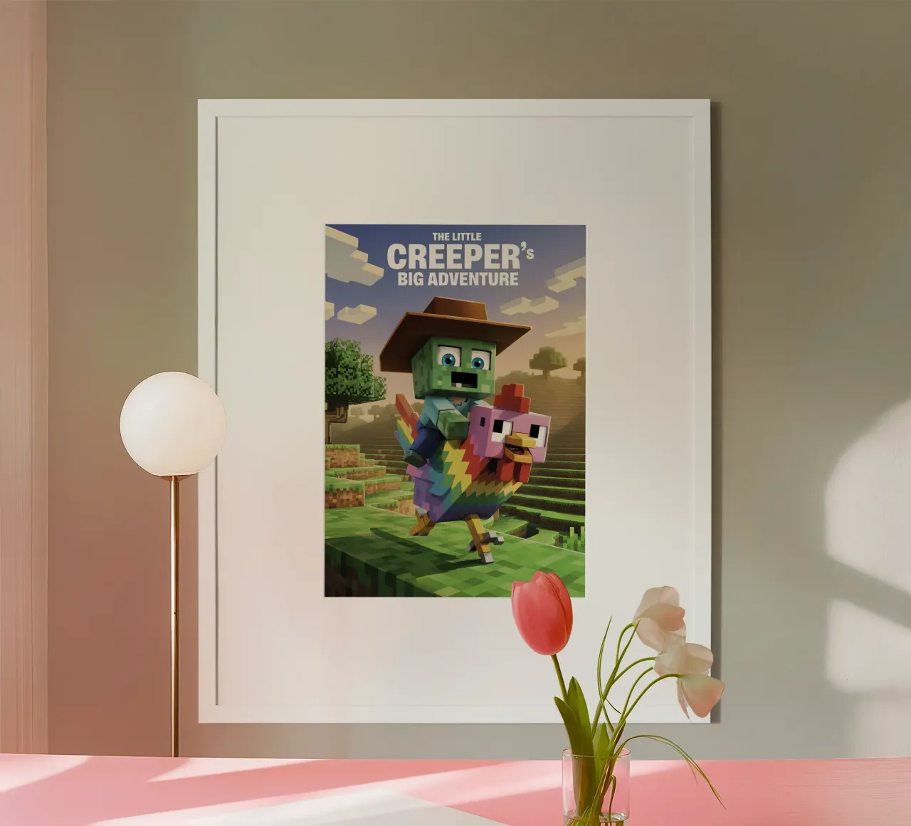 Minecraft carta hahnemühle da Fusion Frames Digital
