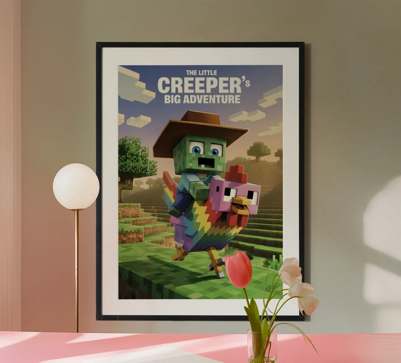 Minecraft carta hahnemühle da Fusion Frames Digital