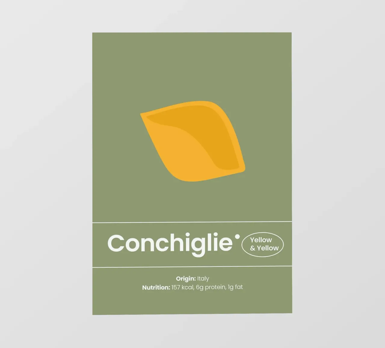 L'arte delle Conchiglie telo in pvc da Nina Wolf