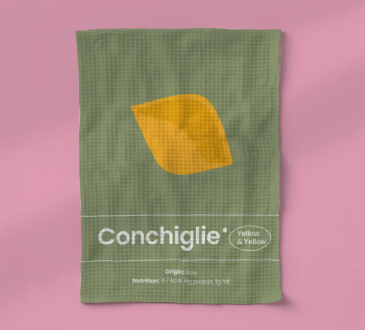 L'arte delle Conchiglie canovaccio da cucina da Nina Wolf