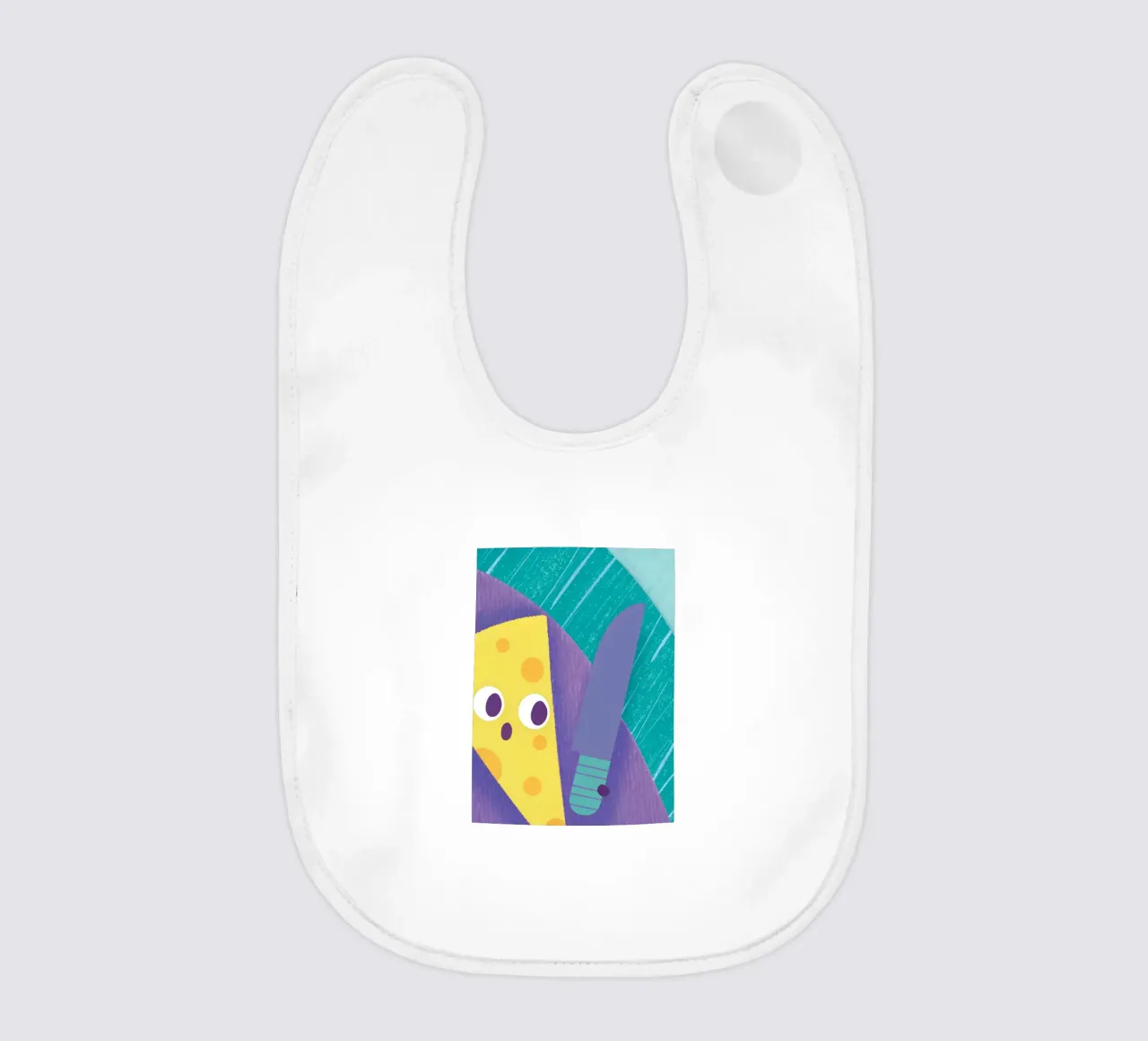 Formaggio divertente bavaglino da LOYAL SHOP