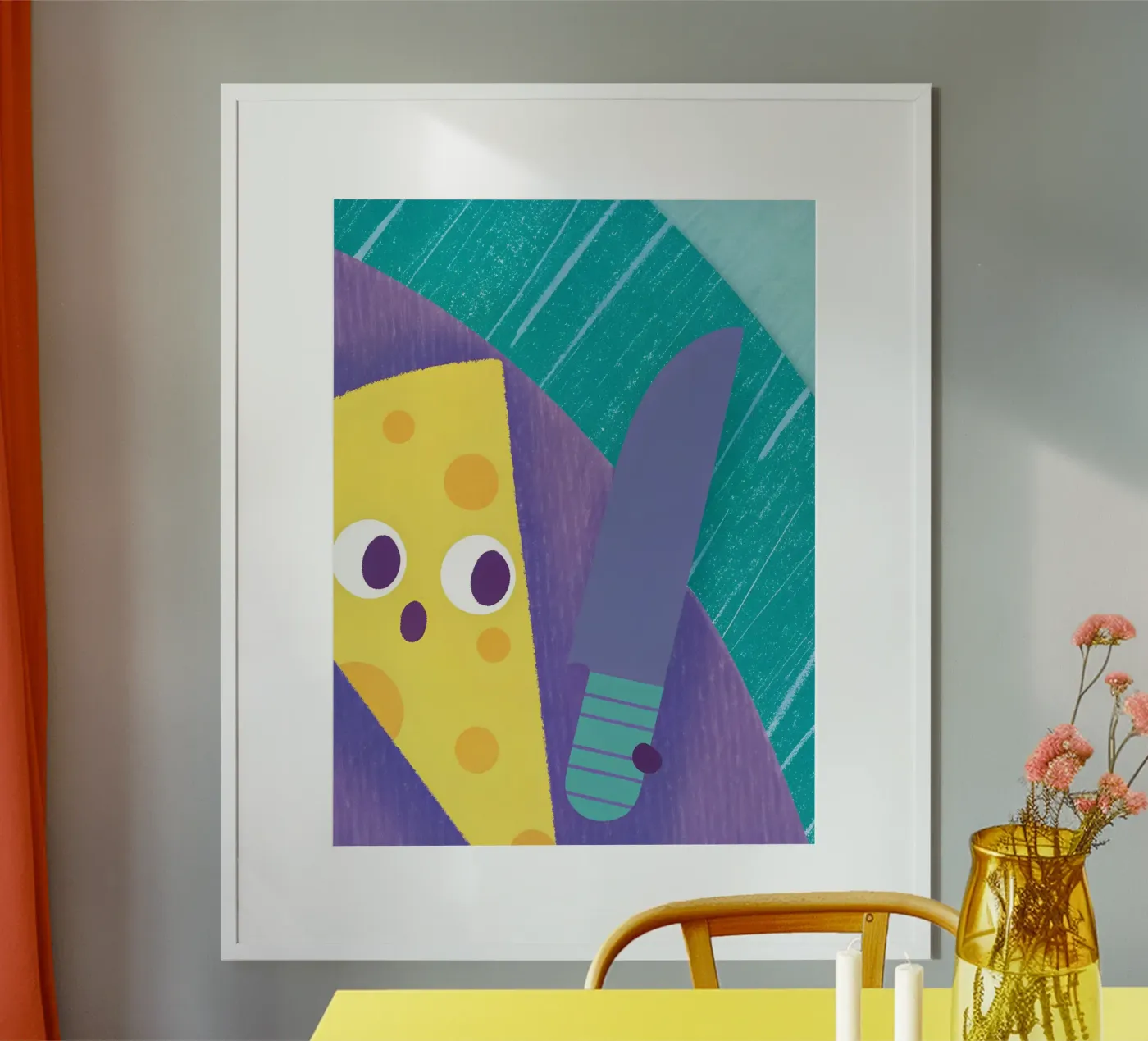 Formaggio divertente poster da LOYAL SHOP